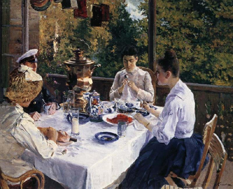 Konstantin Korovin Have tea